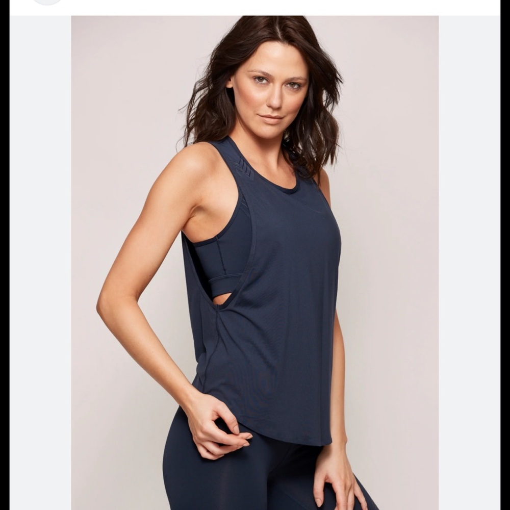 Aurum Activewear Navy Blue Women's Tank Top